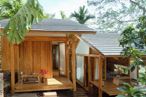 Bungalow de estilo japonés, vistas al jardín | Jardines del alojamiento