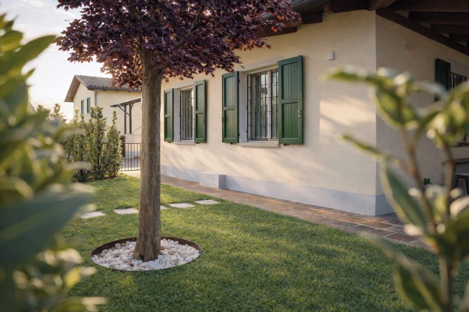 Overnattingsstedets uteområder