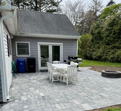 Walk to Beach! Spacious 4-bedroom Retreat with Outdoor Shower & Private Patio