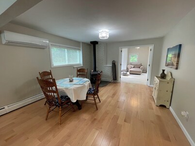 Walk to Beach! Spacious 4-bedroom Retreat with Outdoor Shower & Private Patio
