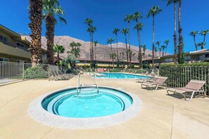 Outdoor pool - @Marbella lane-Hidden Oasis 2BR Condo w/ Pools/GYM (Palm Springs)
