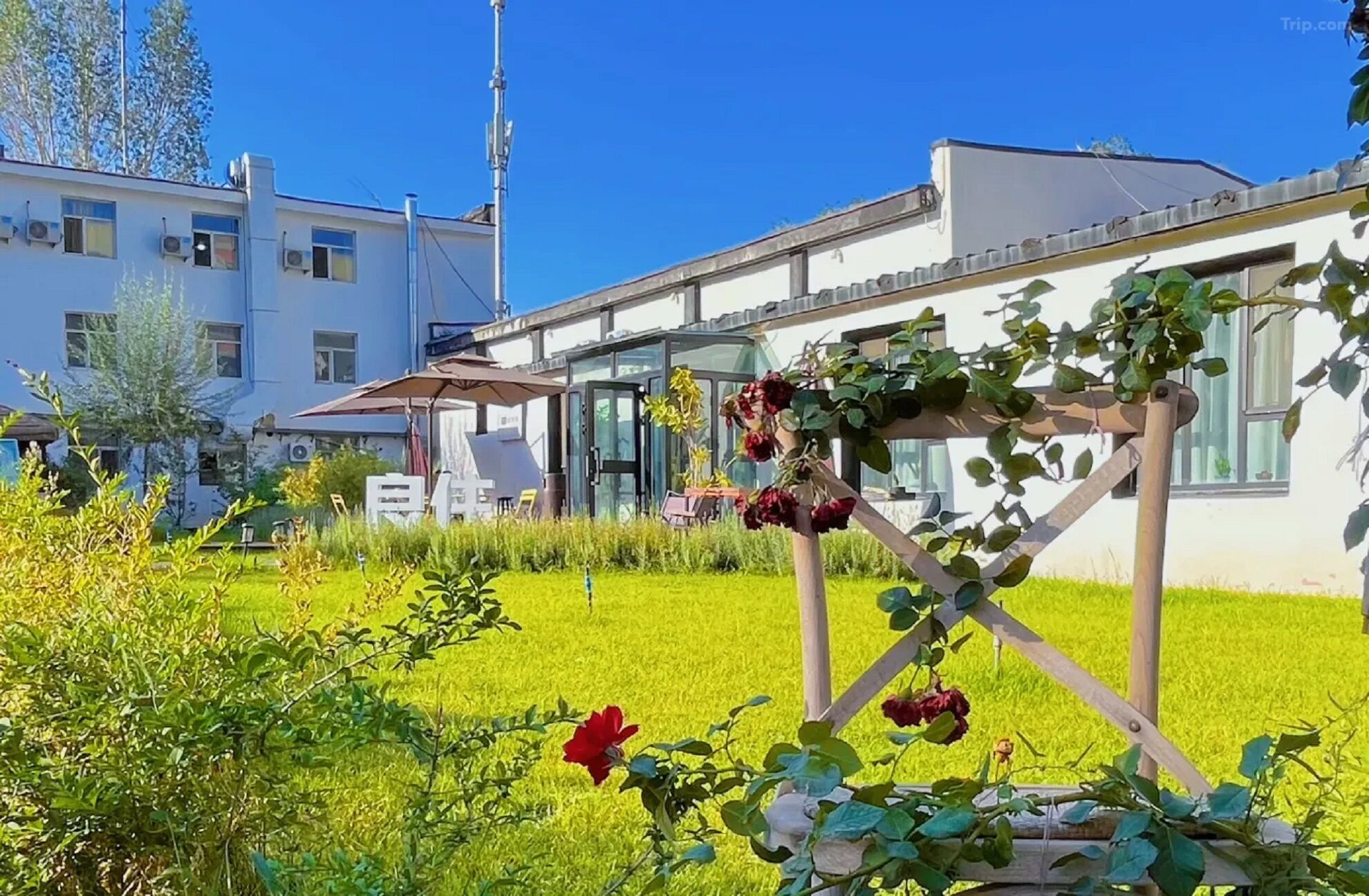 Overnattingsstedets uteområder