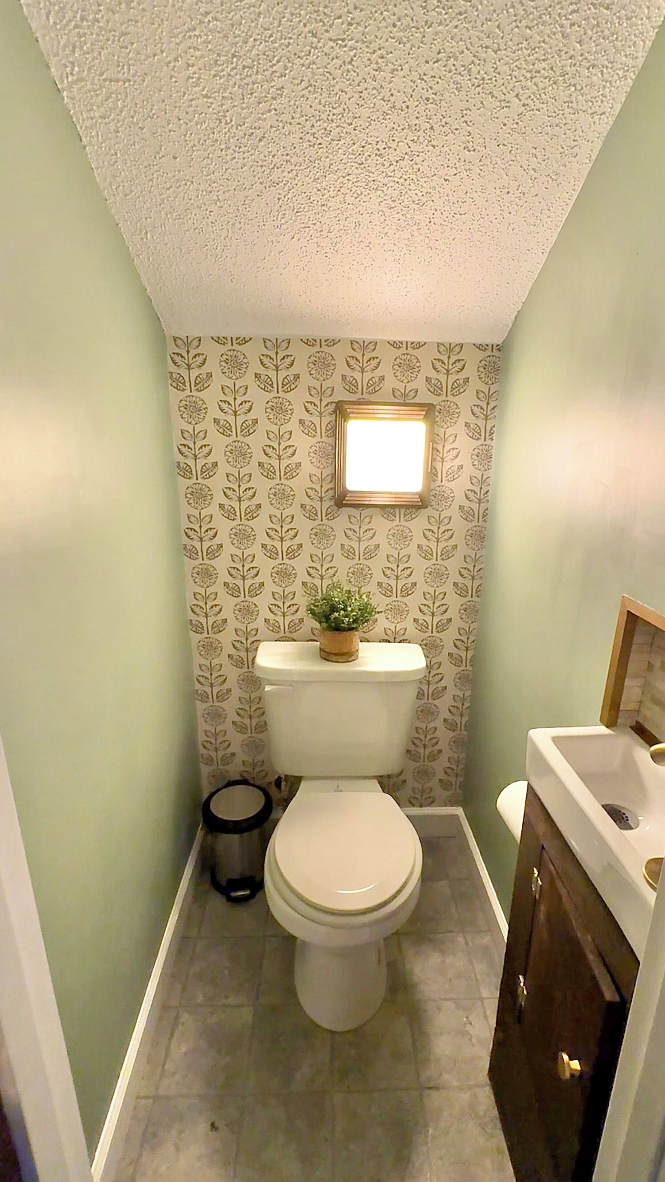 Shower, towels, soap, toilet paper