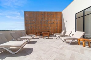 Terrace/patio - 3 BR Tulum Penthouse Private Pool & Stunning Views, Fast Internet, Work Area (tulum)