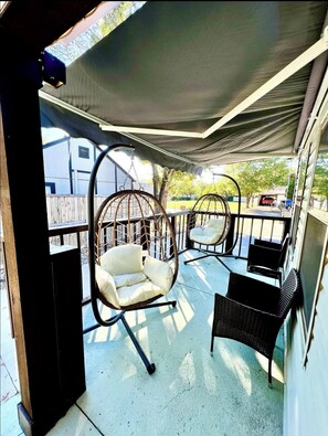 Terrace/patio - Furnished 3-bedroom house near downtown Dallas (Dallas)