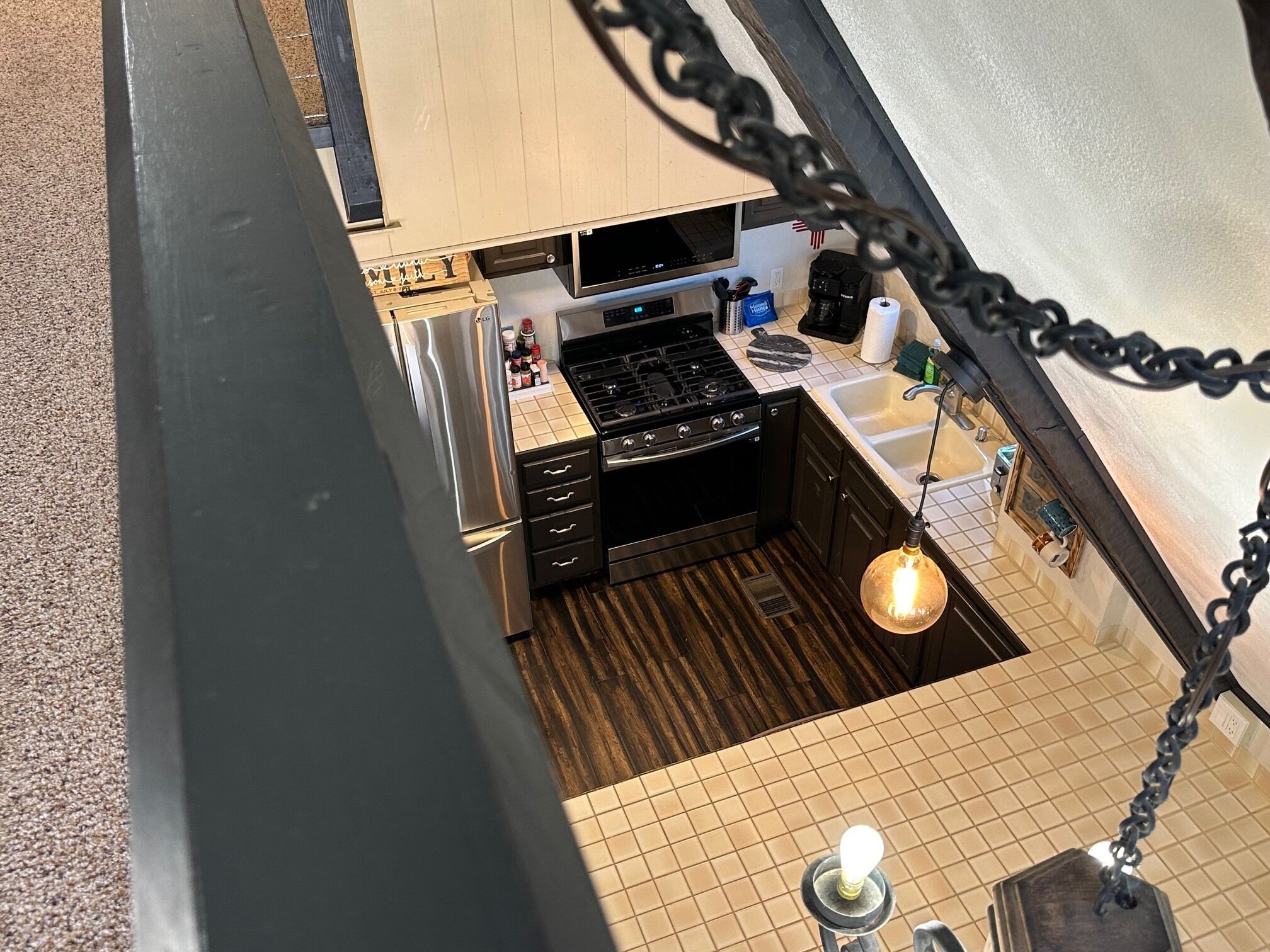 Oven, stovetop, dishwasher, toaster