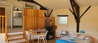 Appart. 1 bedroom in idyllic setting 10 km from Marciac Breakfast included