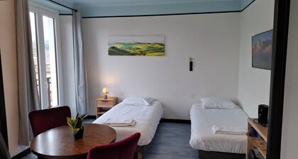 Chambre d'hĂŽtel quadruple