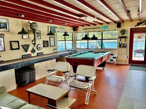Games room - The Famous FloatHouse • Stay ON Lake Travis • Unlike Anything Else (Leander)