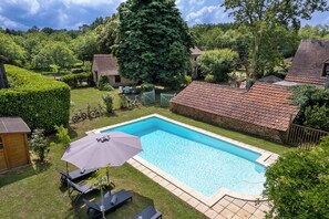 Pool - The Cottage, Les Chouettes, Dordogne Valley where memories are made (Trémolat)