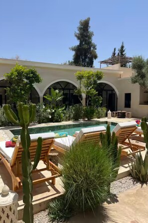 Pool - Villa Marine Privée (heated pool, 5 bdrms) (Marrakech)