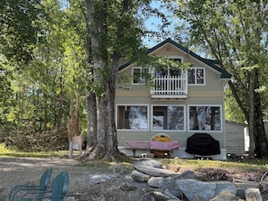 Exterior - Serene 2-bedroom lake house in welcoming Unity, perfect for relaxing stays (Unity)