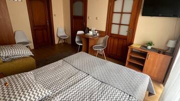 Classic Suite, Balcony, Courtyard View | Blackout curtains, soundproofing, iron/ironing board, free WiFi