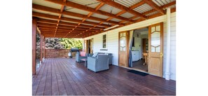 Terrace/patio - Clutha River View Cottage Perfect Roxburgh Escape (Roxburgh)