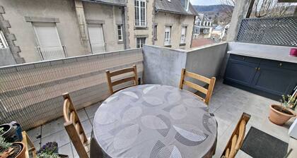 Appartement Veronica â votre cocon avec terrasse dans le centre de La Bourboule