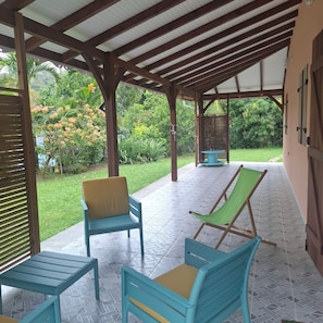 Terrace/patio - VILLA TI-Coulange - (Rivière-Pilote)