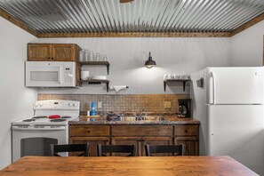 Fridge, microwave, stovetop - Skyline Cabin - Lakefront Table Rock Lake (Galena)