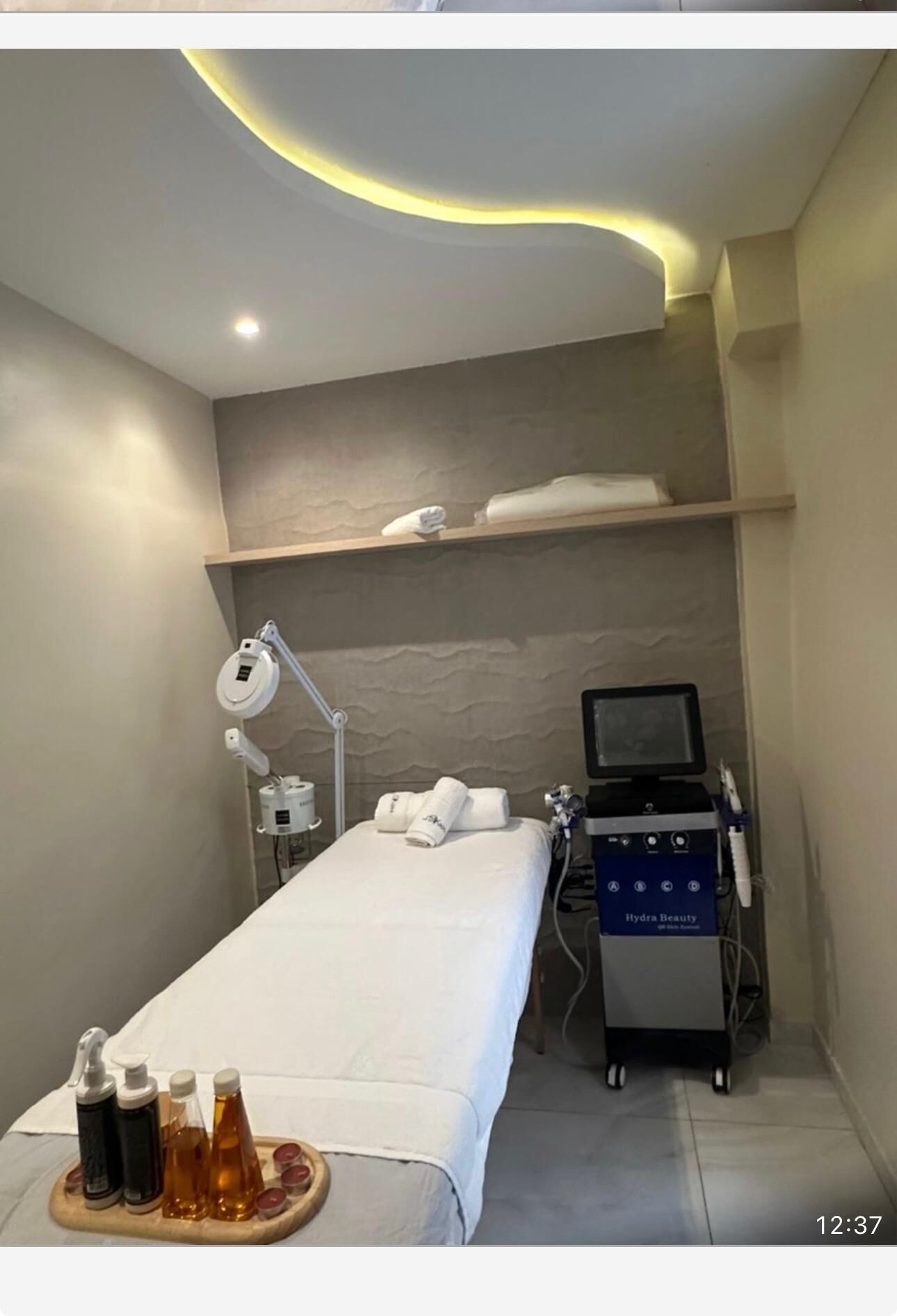 Kroppsbehandlingar, ansiktsbehandlingar, manikyr och pedikyr och massage