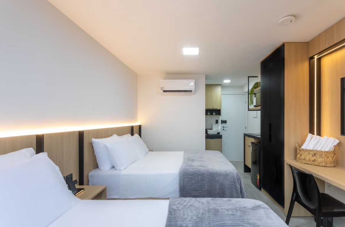 舒適開放式客房, 部分海景