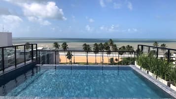 Studio – comfort, delvis sjøutsikt | Basseng