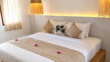 Deluxe Double Room, Balcony, Pool View | In-room safe, blackout curtains, soundproofing, free WiFi