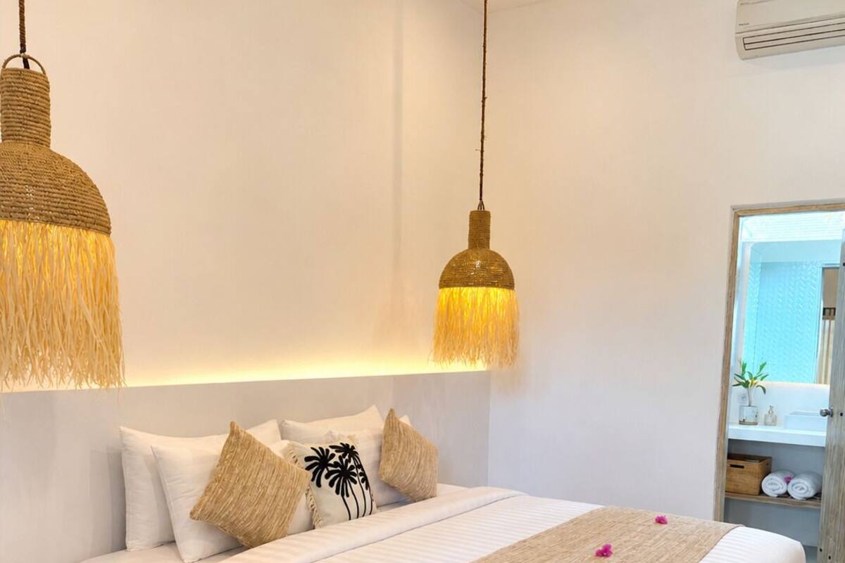 Deluxe-Doppelzimmer, Balkon, Poolblick