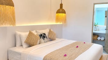 Deluxe Double Room, Balcony, Pool View | In-room safe, blackout curtains, soundproofing, free WiFi