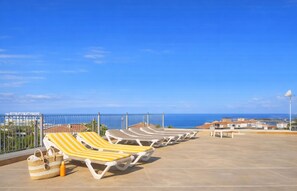 Terrace/patio - Azurea Private Retreat - Adults Only - Luxury Terrace & Sunset Pool w/ Sea Views (Santiago del Teide)