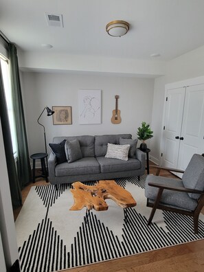 Living area - World Cup Stay! 4-Story Townhome w/ Rooftop Views – Walk to Stadium (Atlanta)