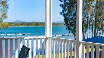 Deluxe Double Room, Balcony, River View | Property grounds