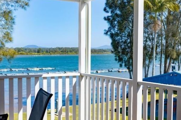 Deluxe Double Room, Balcony, River View | Property grounds