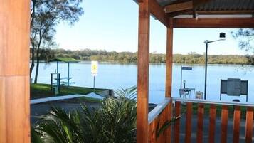 Studio, Balcony, River View | Property grounds