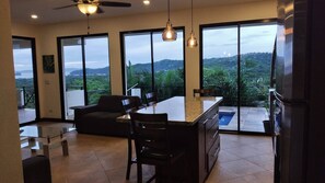 House, 2 Bedrooms, Private Pool | Living room | Books - Ocean View Modern Romantic House Pacifi With Pool (Sardinal)