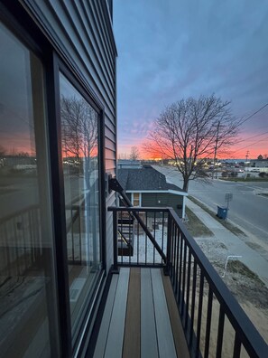 Property grounds -  The Blue Haven House- Roof top deck overlooking the water (Spring Lake)