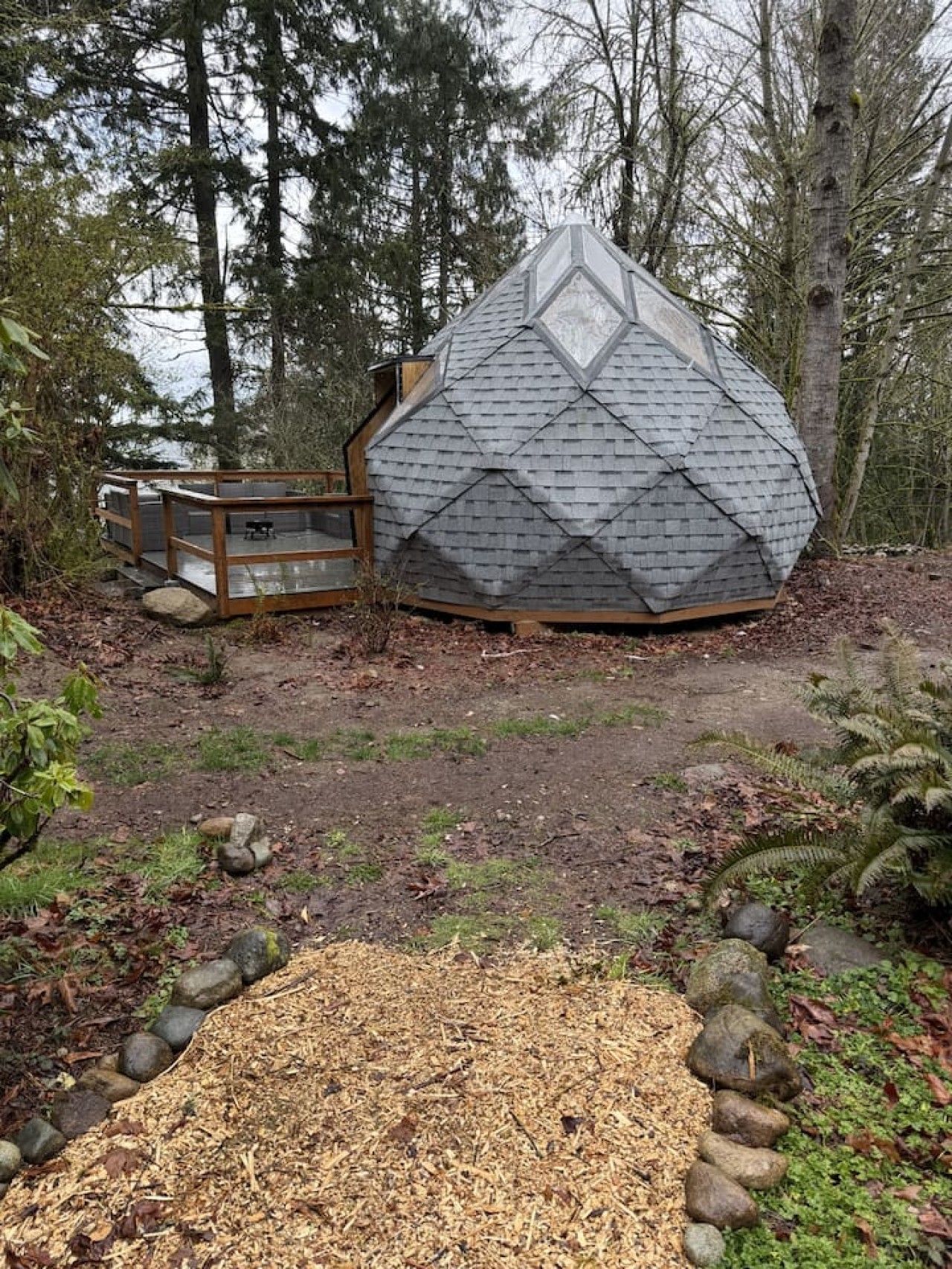 Zome and Patio