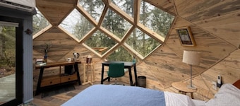 Radiance · Dome Cabin · Private Patio · Views