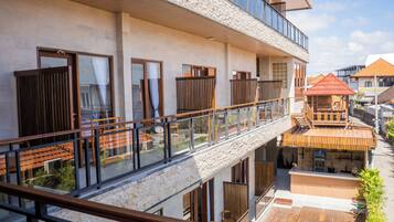 Standaard tweepersoonskamer | Terrein van de accommodatie