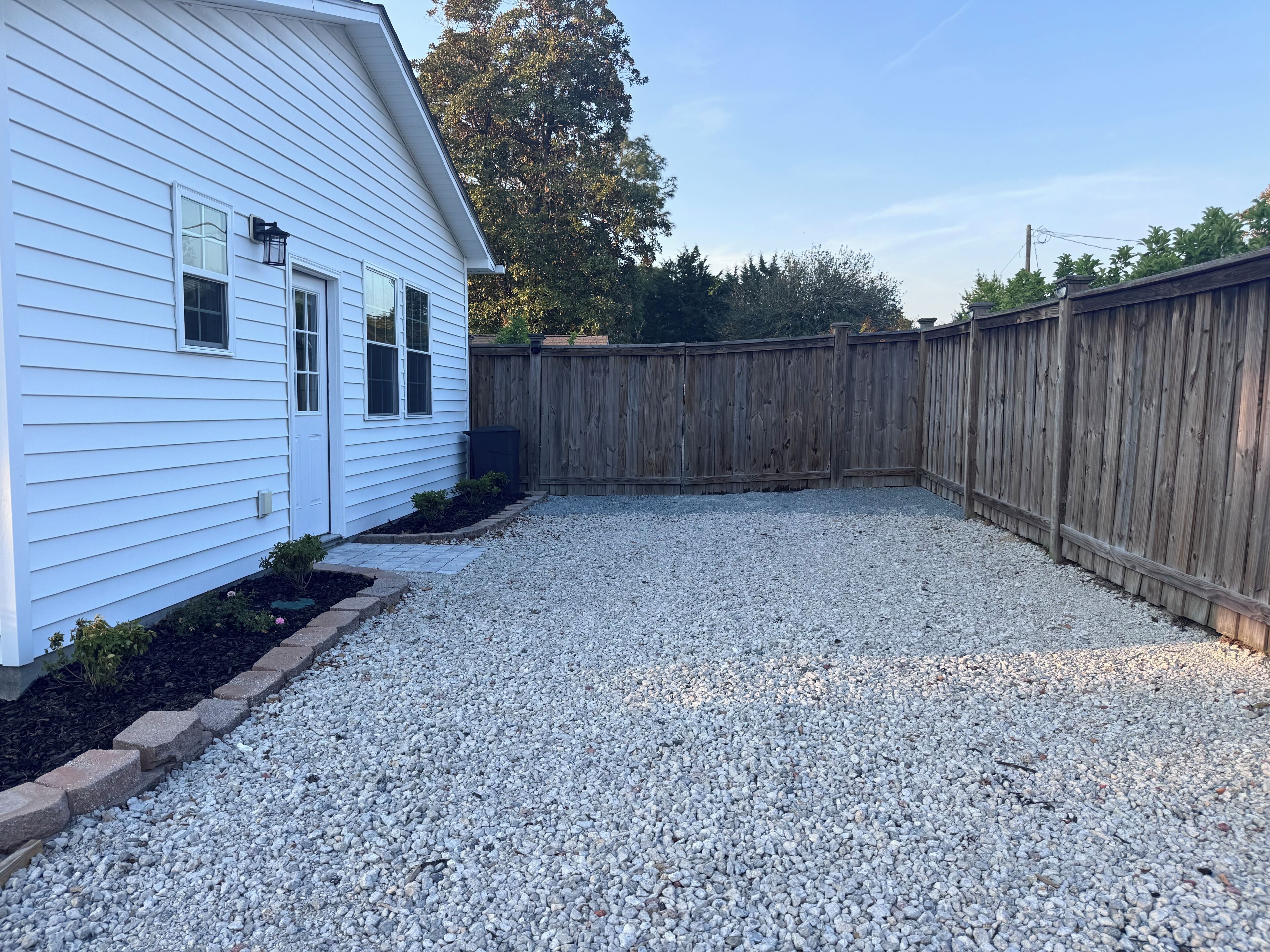 Enceinte de l’hébergement