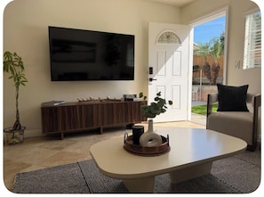 Living area - The Hidden Gem 2BR,private entry, yard, parking, Near Beach,Dining,Shops,Cinema (Lomita)