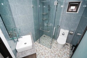 Appartement Deluxe, balcon, vue vallée | Salle de bain