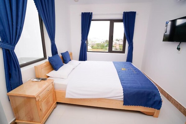 Apartemen Keluarga, balkon, pemandangan lembah