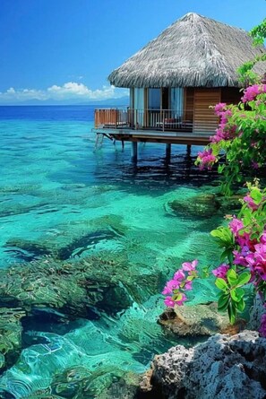 Luxury Bungalow, Balcony, Ocean View | Exterior - International Eco Resort (DISTRIK MEOS MANSAR)