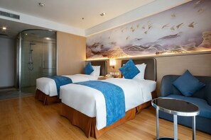Comfort Twin Room | Desk, laptop workspace, free WiFi - H Crytal Hotel (Jinma Road, Dalian Development Zone) (Dalian)