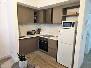 Private kitchen - Modern 475 Sq Ft Studio Rooftop Pool Gym Secure Central Location (Buenos Aires)