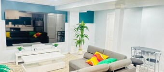 Modern Private Suite with 100 inch TV Quiet Oshawa