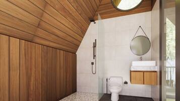 Sunrise Cabin | Badezimmer