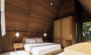 Sunrise Cabin | Desk, free WiFi, bed sheets - Anandinii Resort Sidemen by AGATA (Sidemen)