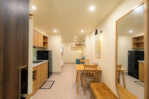 標準公寓, 1 間臥室 | 高級寢具、迷你吧、房內夾萬、書桌