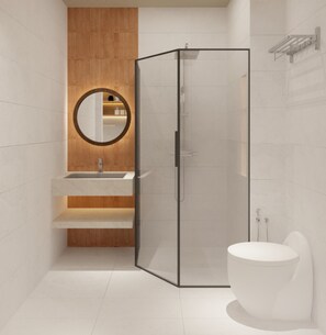 스탠다드 아파트, 침실 1개 | 욕실