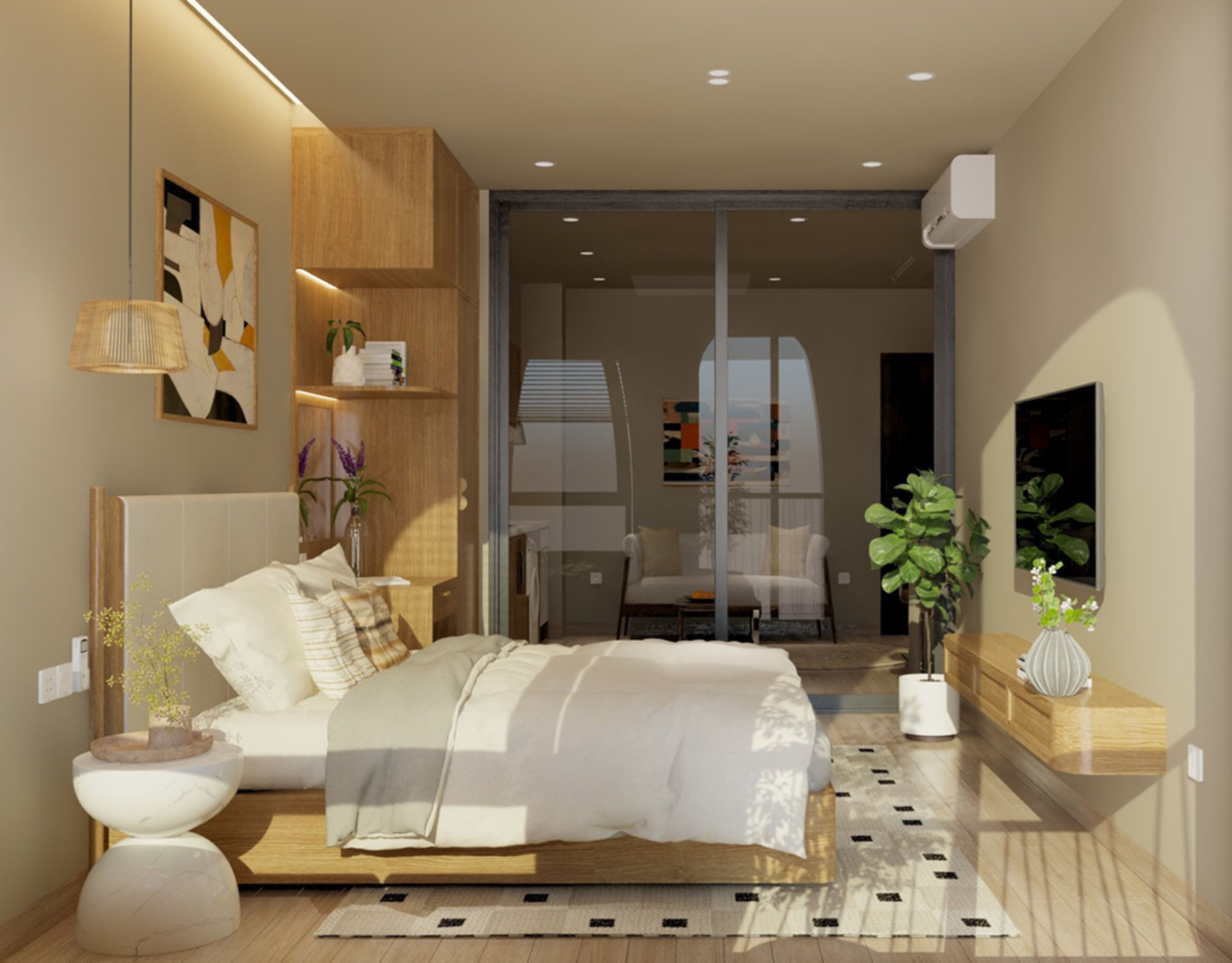 Family Apartment, 2 Bedrooms, City View